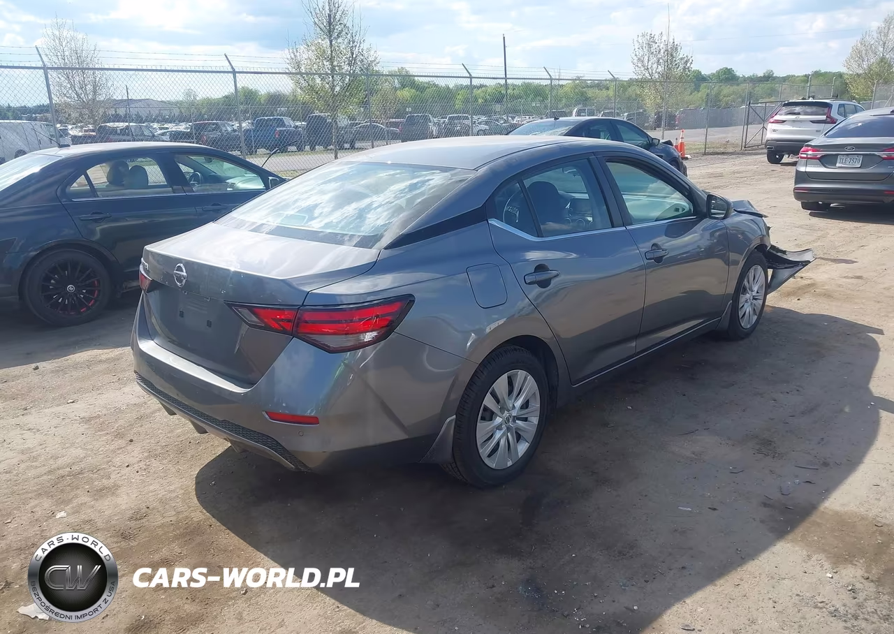 2023 Nissan Sentra S Xtronic Cvt VIN:3N1AB8BV4PY279459 - 4