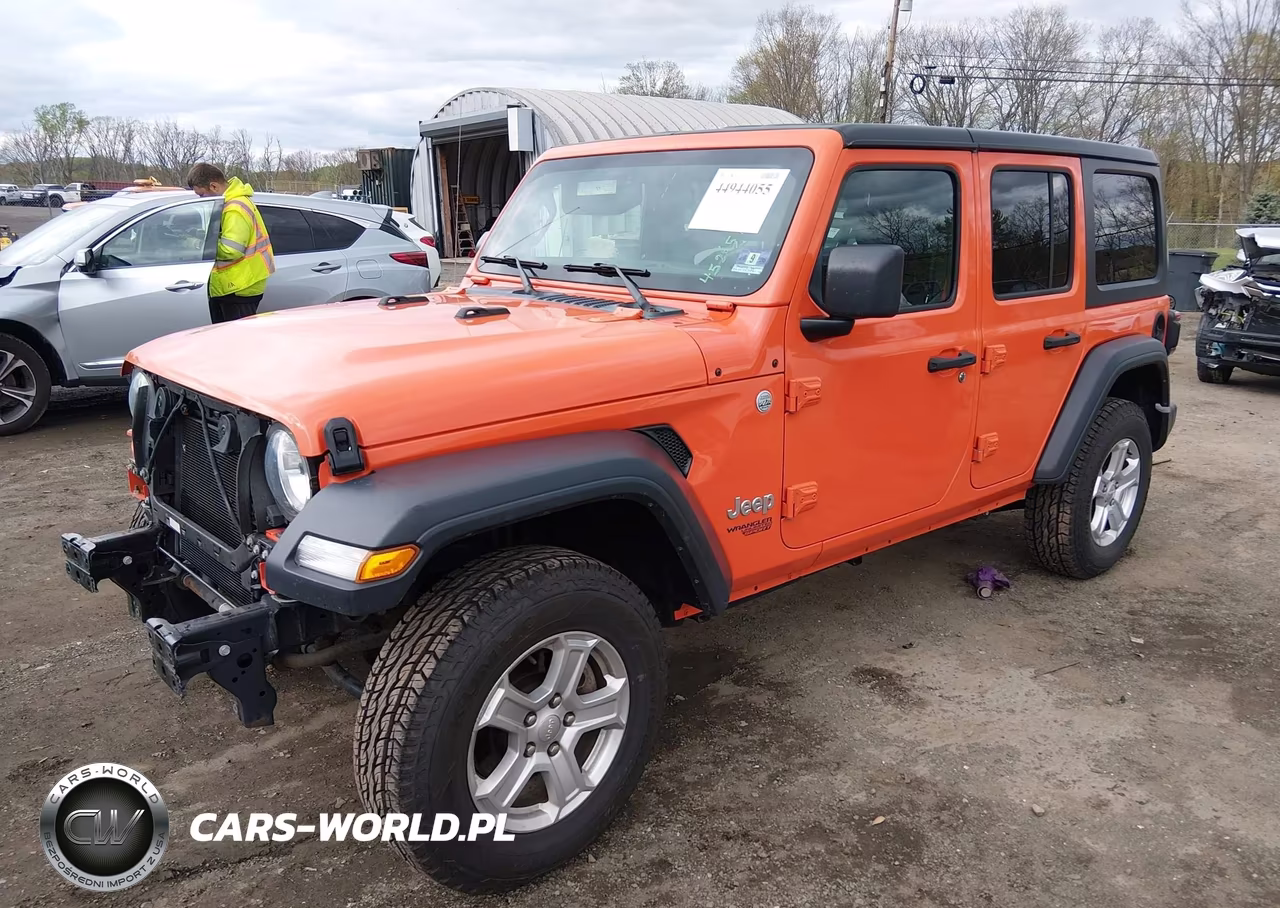 2019 Jeep Wrangler Unlimited Sport S 4X4 VIN:1C4HJXDGXKW533148 - 2