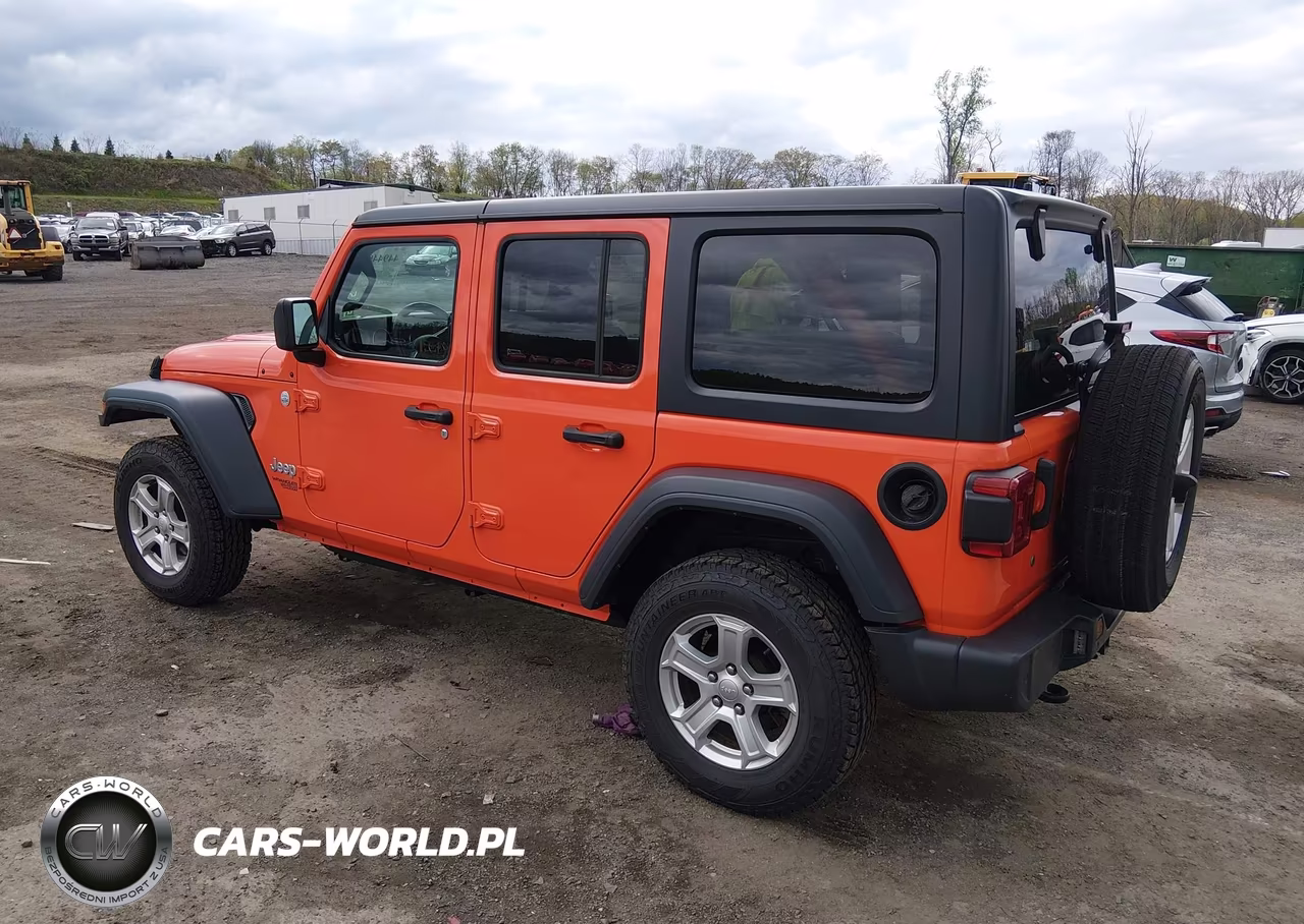 2019 Jeep Wrangler Unlimited Sport S 4X4 VIN:1C4HJXDGXKW533148 - 3