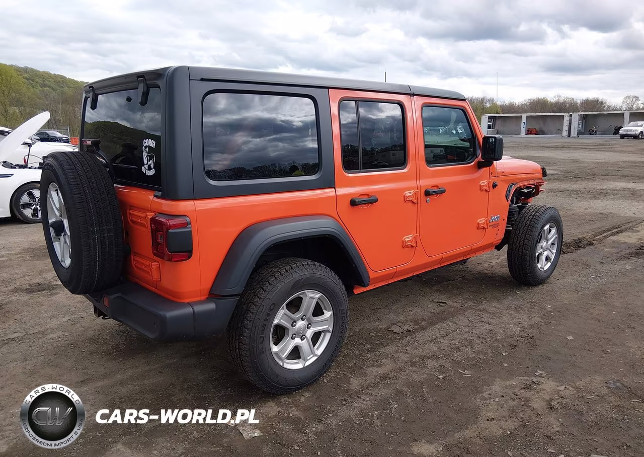2019 Jeep Wrangler Unlimited Sport S 4X4 VIN:1C4HJXDGXKW533148 - 4