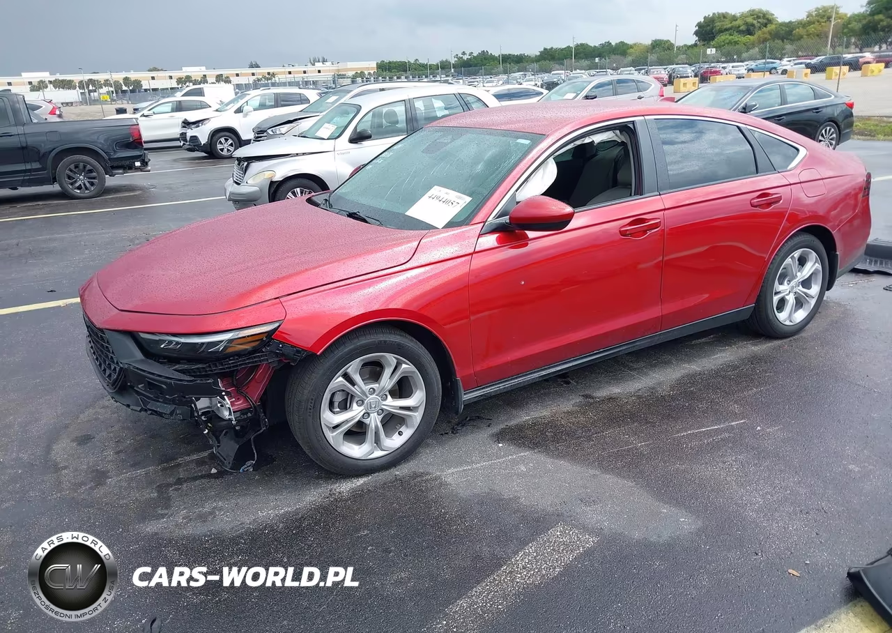 2025 Honda Accord Lx VIN:1HGCY1F25SA090278 - 2