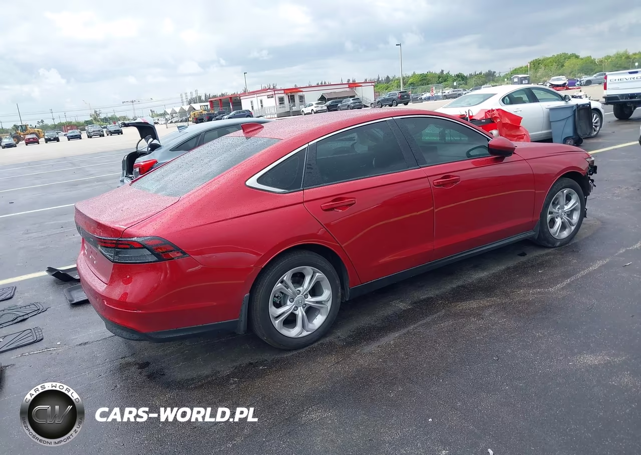 2025 Honda Accord Lx VIN:1HGCY1F25SA090278 - 4