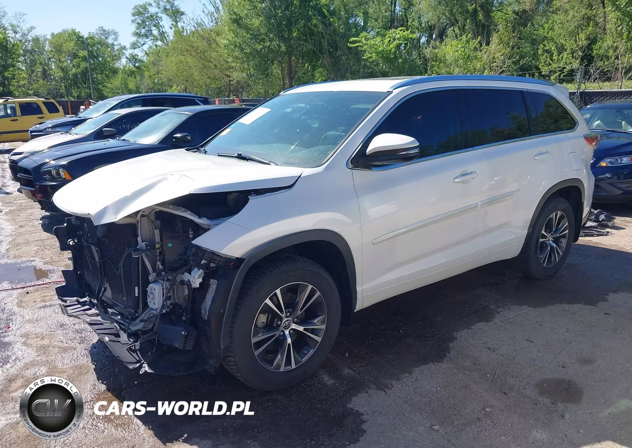 2016 Toyota Highlander Xle V6 VIN:5TDJKRFH1GS276565 - 2