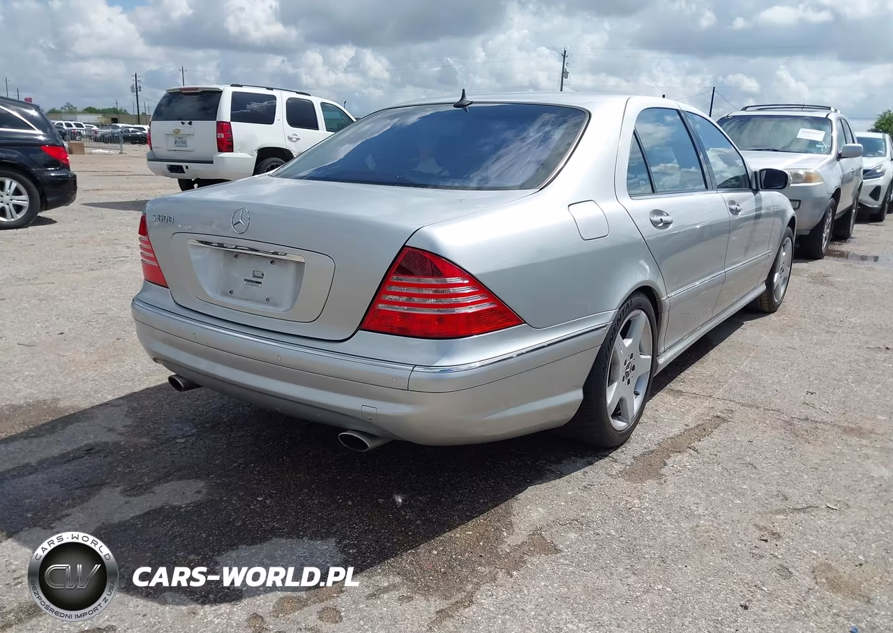 2003 Mercedes-Benz S 600 VIN:WDBNG76J53A343328 - 4