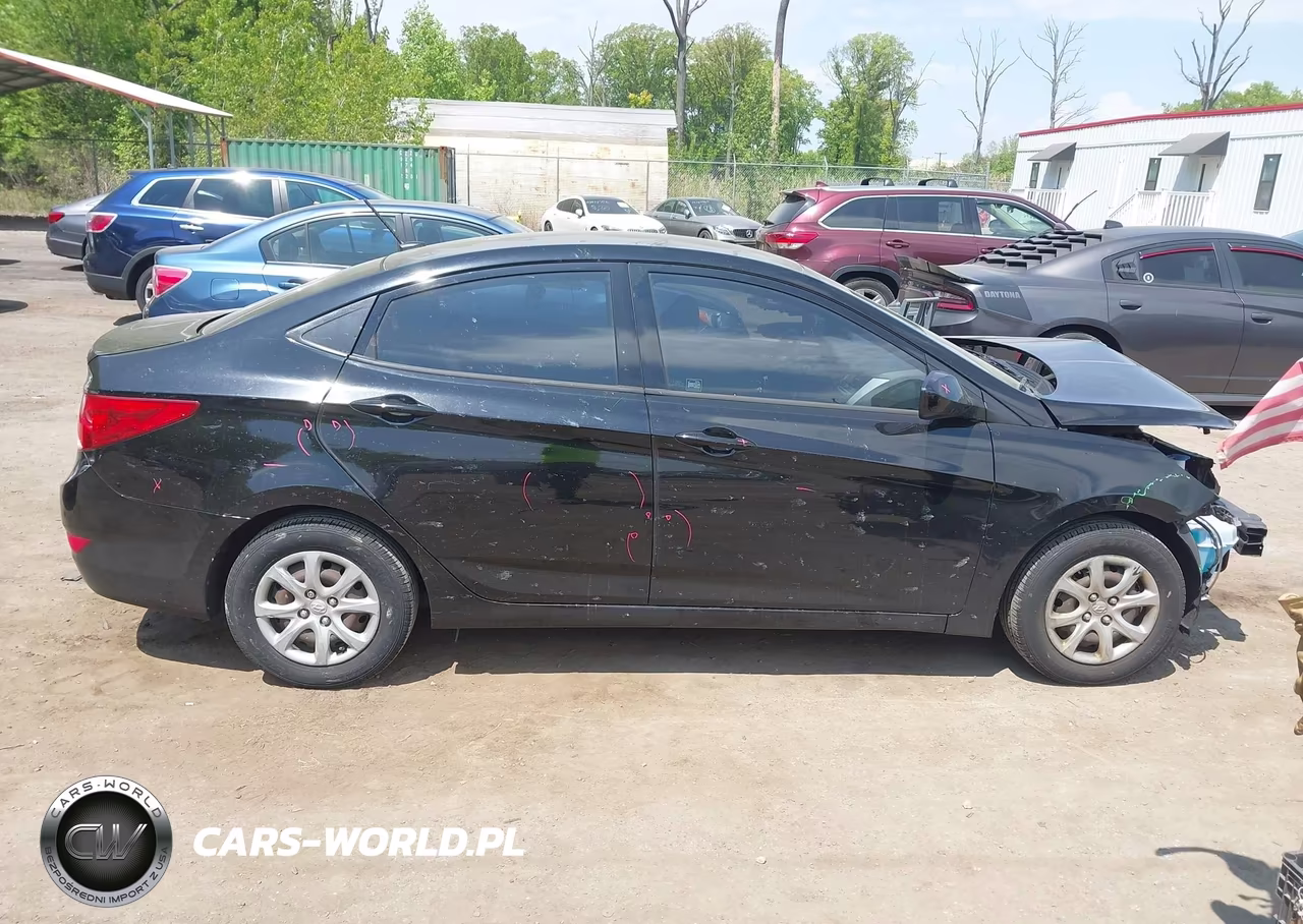 2014 Hyundai Accent Gls VIN:KMHCT4AE9EU757335 - 13