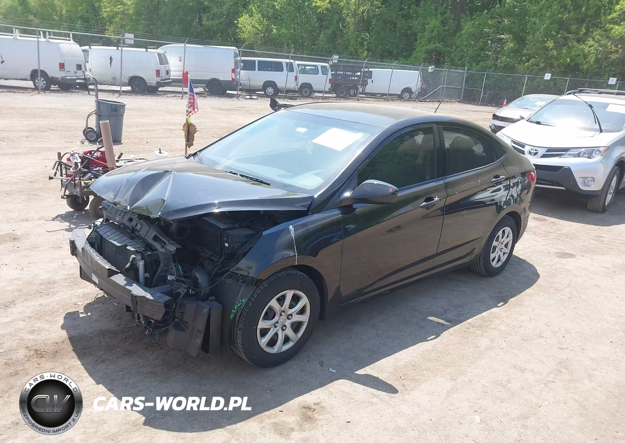 2014 Hyundai Accent Gls VIN:KMHCT4AE9EU757335 - 2