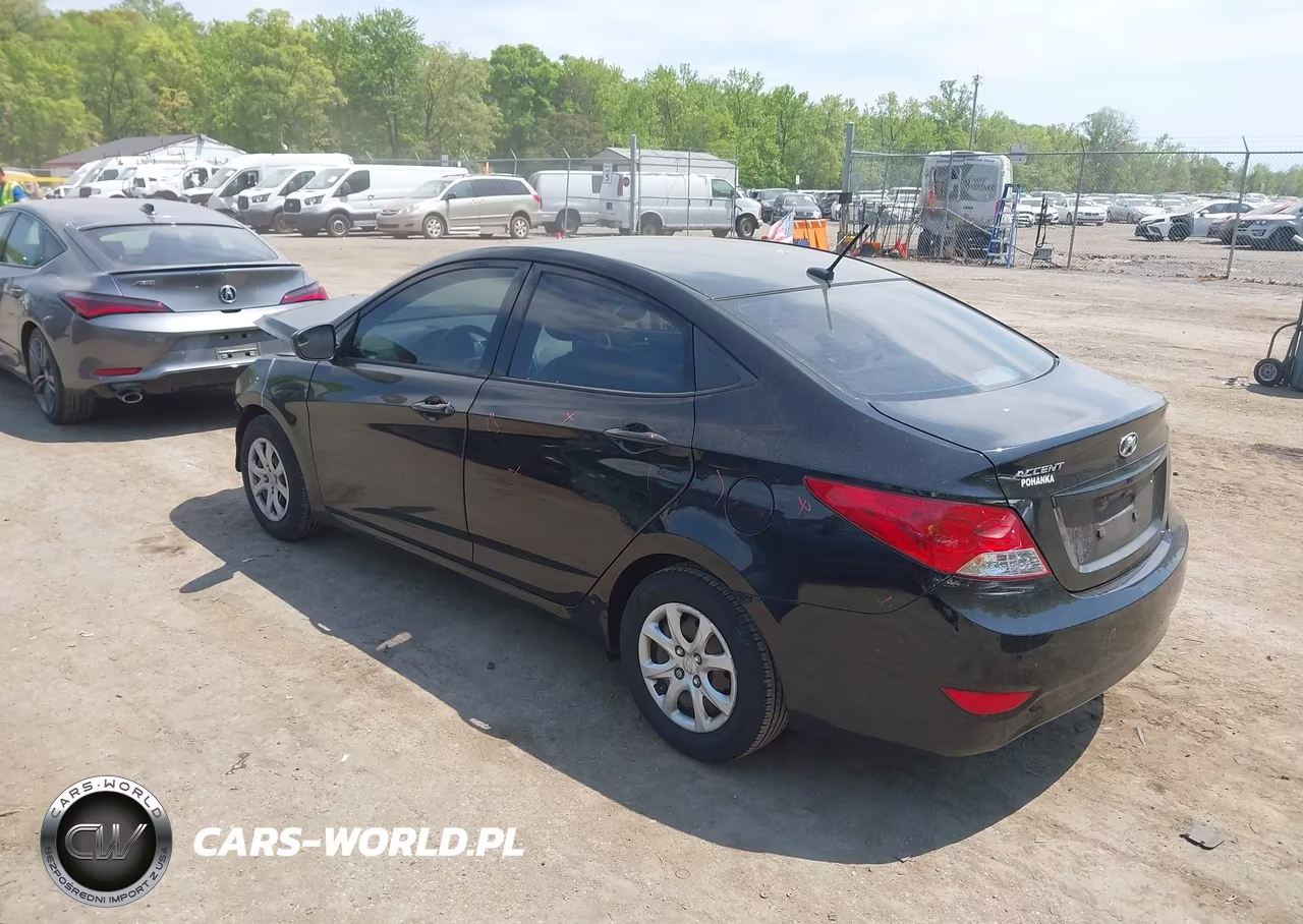 2014 Hyundai Accent Gls VIN:KMHCT4AE9EU757335 - 3