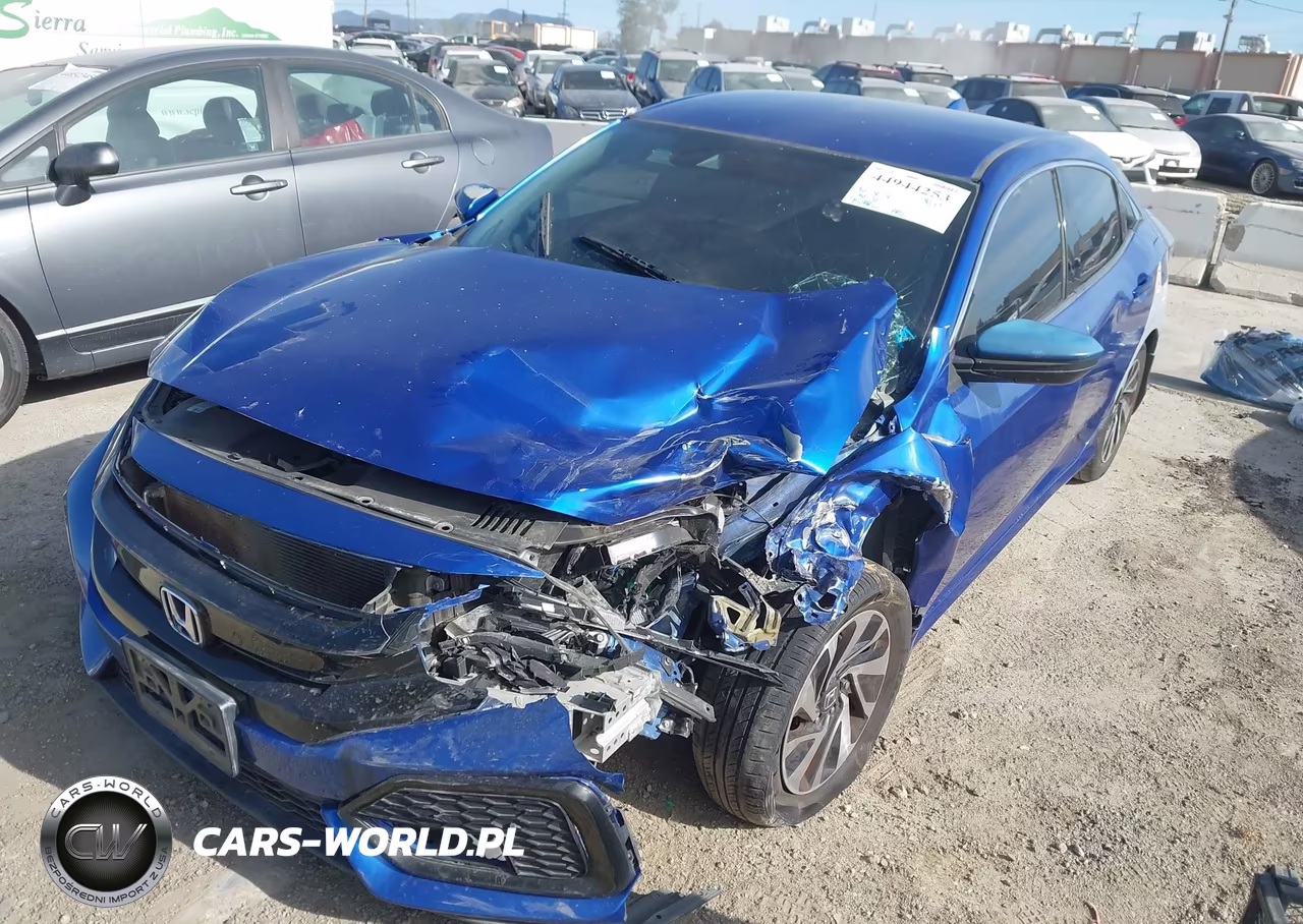 2019 Honda Civic Lx VIN:SHHFK7H34KU414378 - 2
