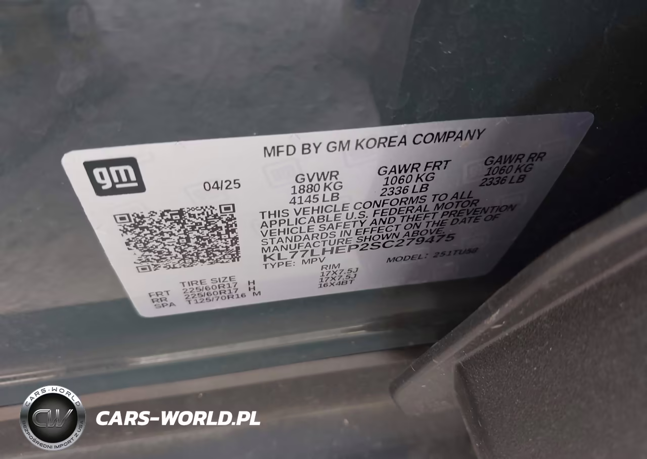 2025 Chevrolet Trax Fwd Lt VIN:KL77LHEP2SC279475 - 9