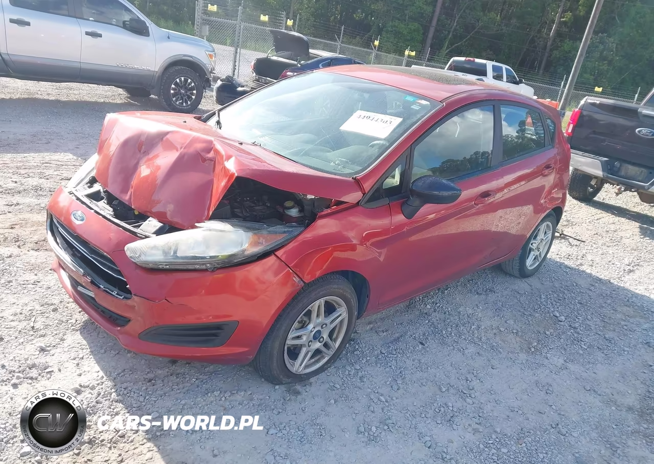 2019 Ford Fiesta Se VIN:3FADP4EJ2KM160683 - 2