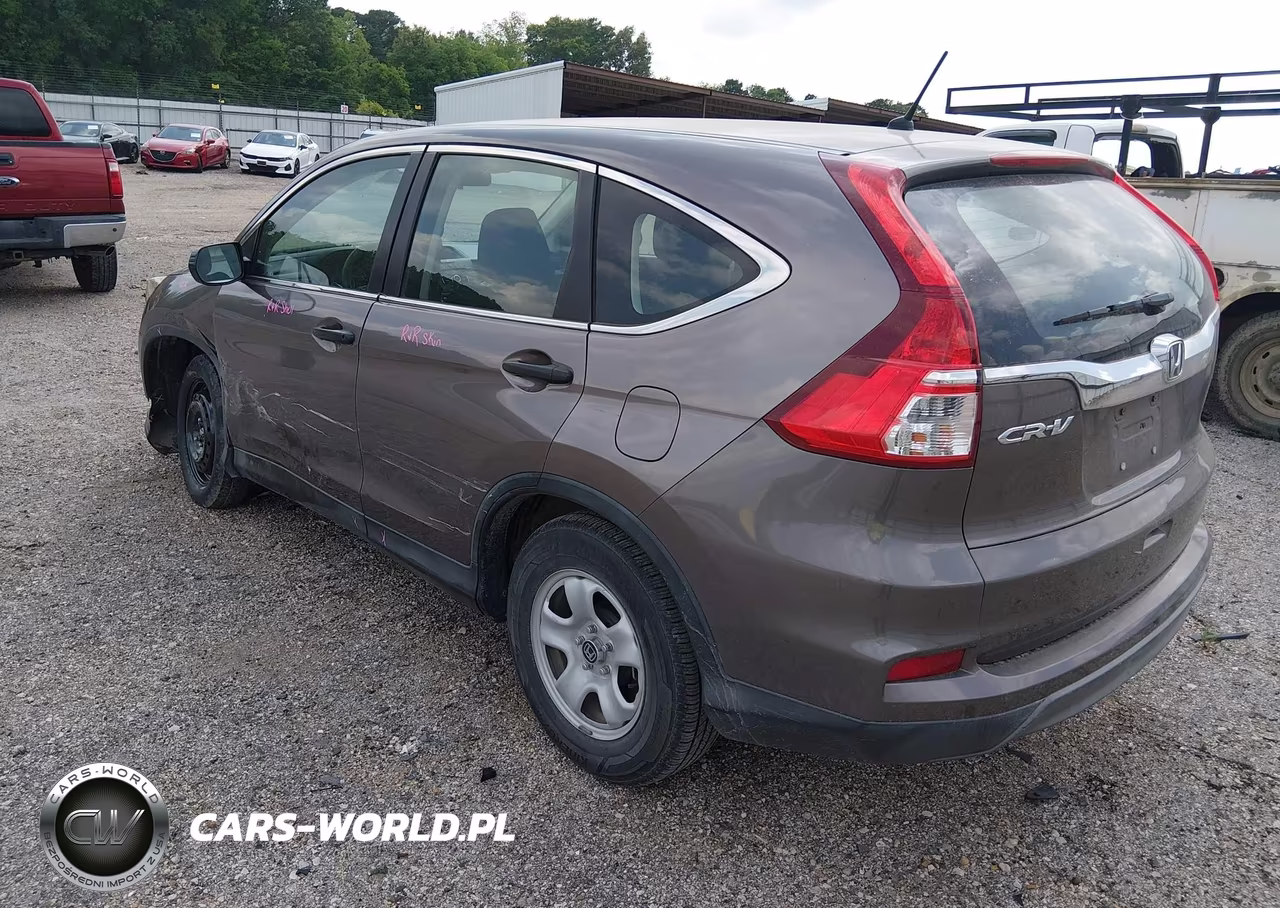 2015 Honda Cr-V Lx VIN:3CZRM3H36FG709722 - 3