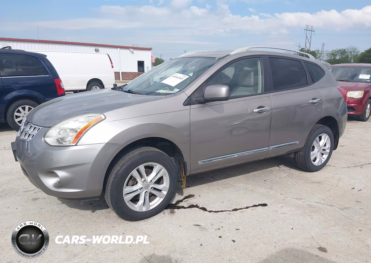 2012 Nissan Rogue Sv VIN:JN8AS5MV9CW710828 - 2