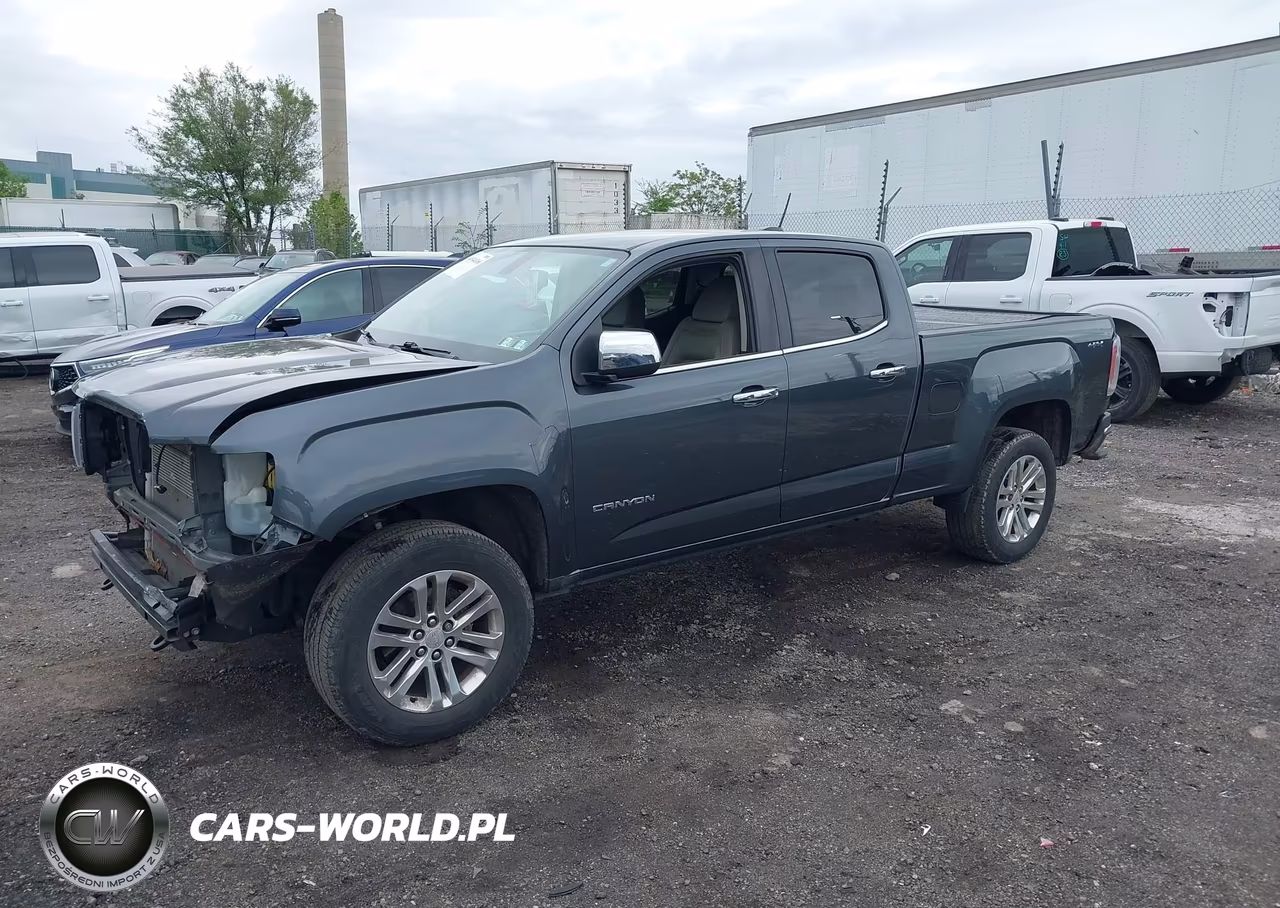 2016 GMC Canyon Slt VIN:1GTG6DE31G1381109 - 2