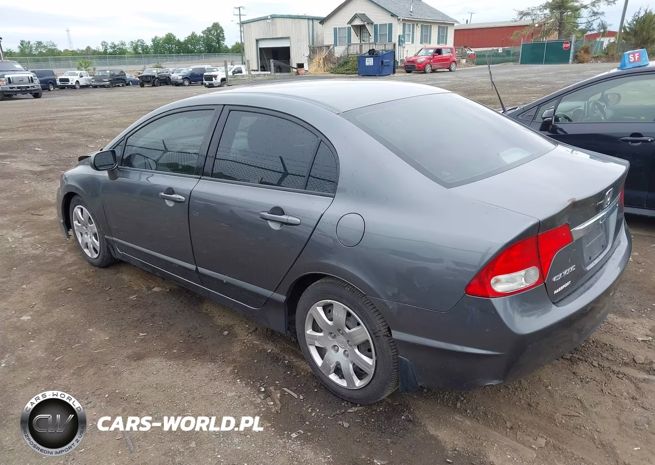 2011 Honda Civic Lx VIN:19XFA1F50BE016726 - 3