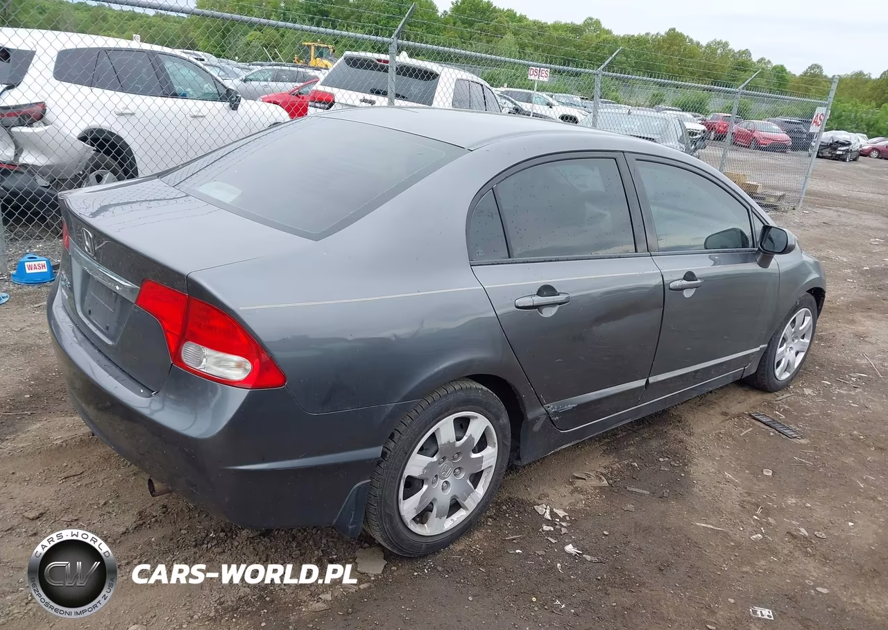 2011 Honda Civic Lx VIN:19XFA1F50BE016726 - 4