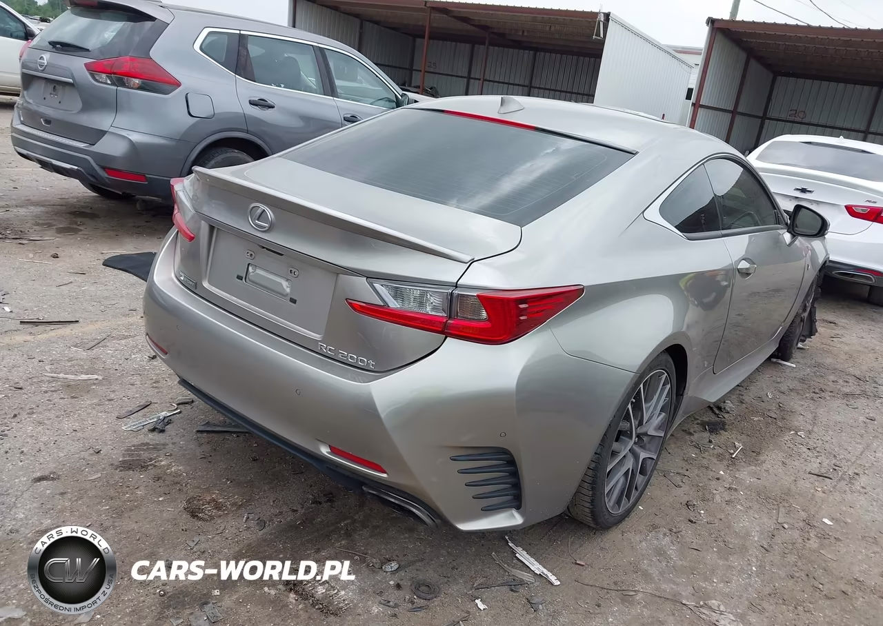 2016 Lexus Rc 200T VIN:JTHHA5BC6G5000780 - 4