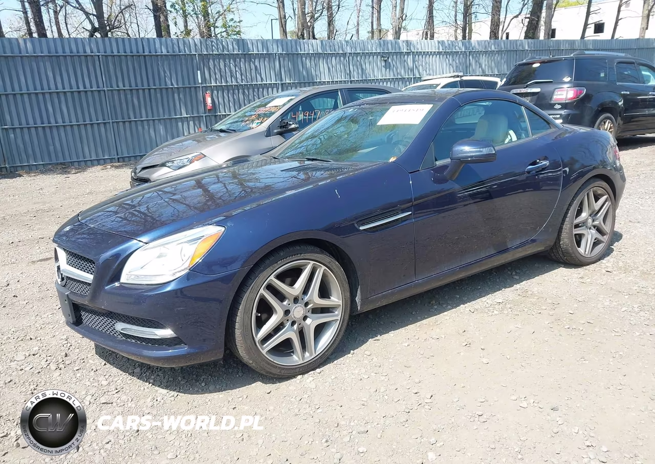 2015 Mercedes-Benz Slk 250 VIN:WDDPK4HA3FF102983 - 2