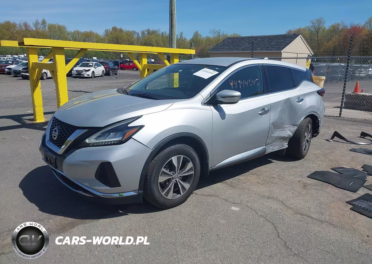 2020 Nissan Murano S Intelligent Awd VIN:5N1AZ2AS0LN165555 - 2