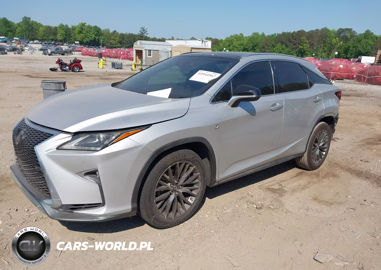 2016 Lexus Rx 350 F Sport VIN:2T2BZMCA8GC013651 - 2