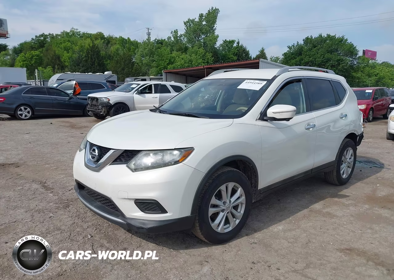 2014 Nissan Rogue Sv VIN:5N1AT2MV7EC864140 - 2