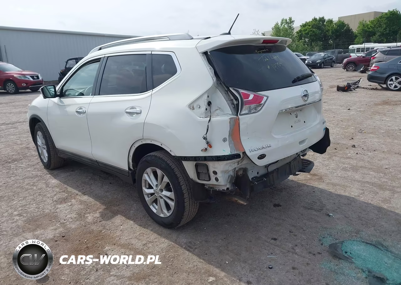 2014 Nissan Rogue Sv VIN:5N1AT2MV7EC864140 - 3