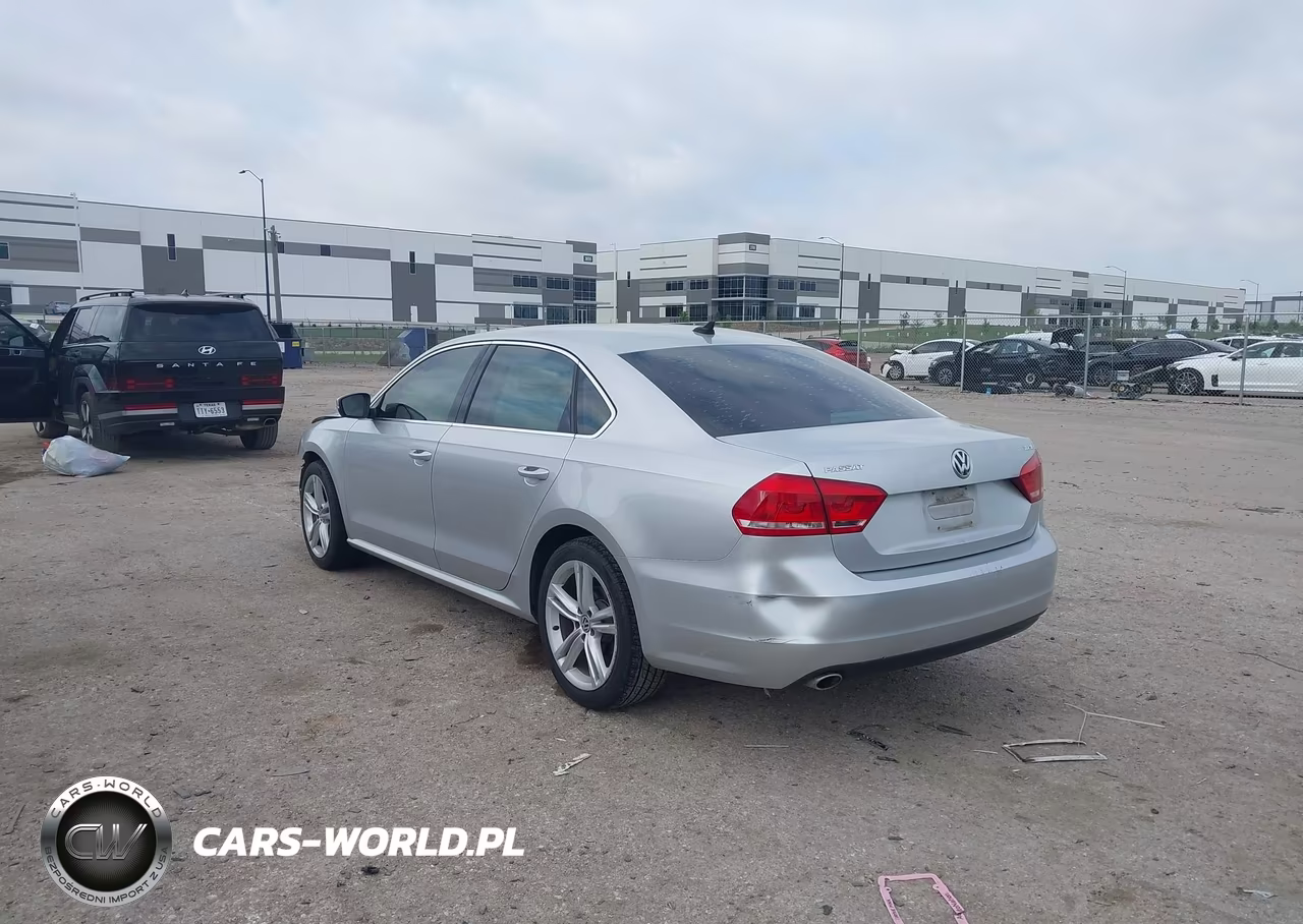 2015 Volkswagen Passat 2.0L Tdi Se VIN:1VWBV7A30FC083414 - 3