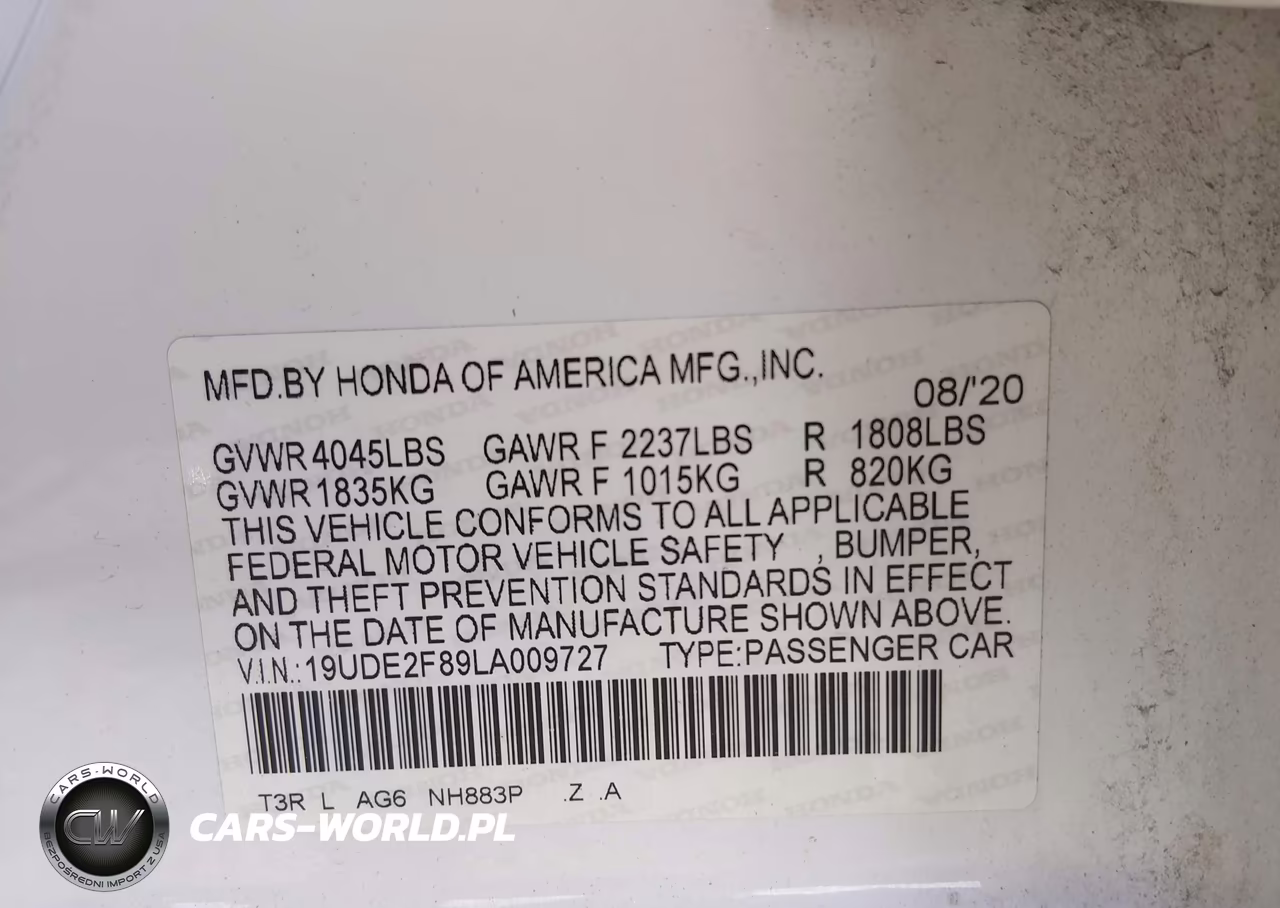 2020 Acura Ilx Premium A-Spec Packages-Technology A-Spec Packages VIN:19UDE2F89LA009727 - 9