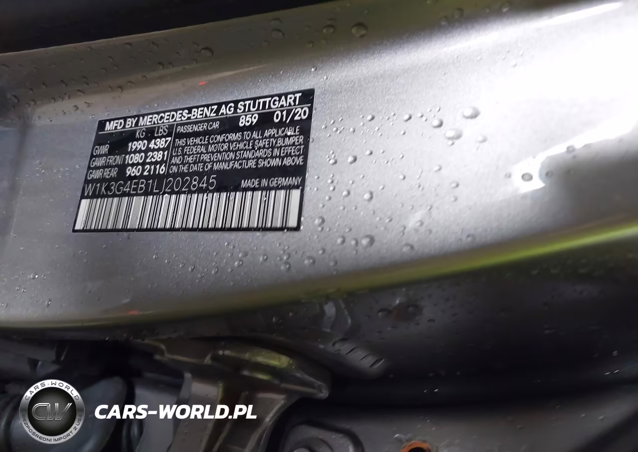 2020 Mercedes-Benz A 220 VIN:W1K3G4EB1LJ202845 - 9