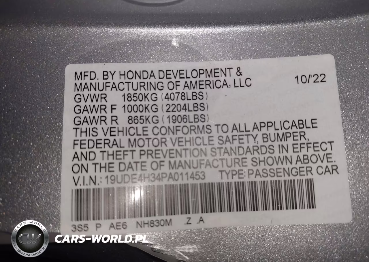 2023 Acura Integra A-Spec VIN:19UDE4H34PA011453 - 9
