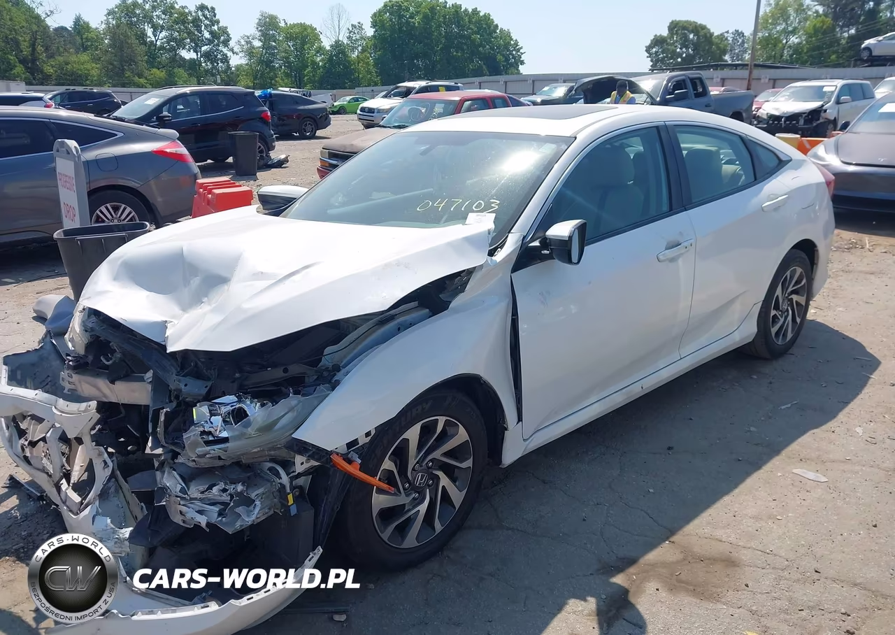 2016 Honda Civic Ex VIN:19XFC2F78GE047103 - 2