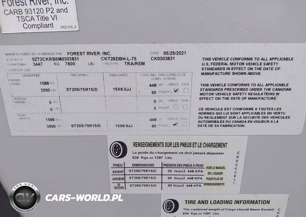 2021 Alfa Other VIN:5ZT2CKRB5M0303831 - 9