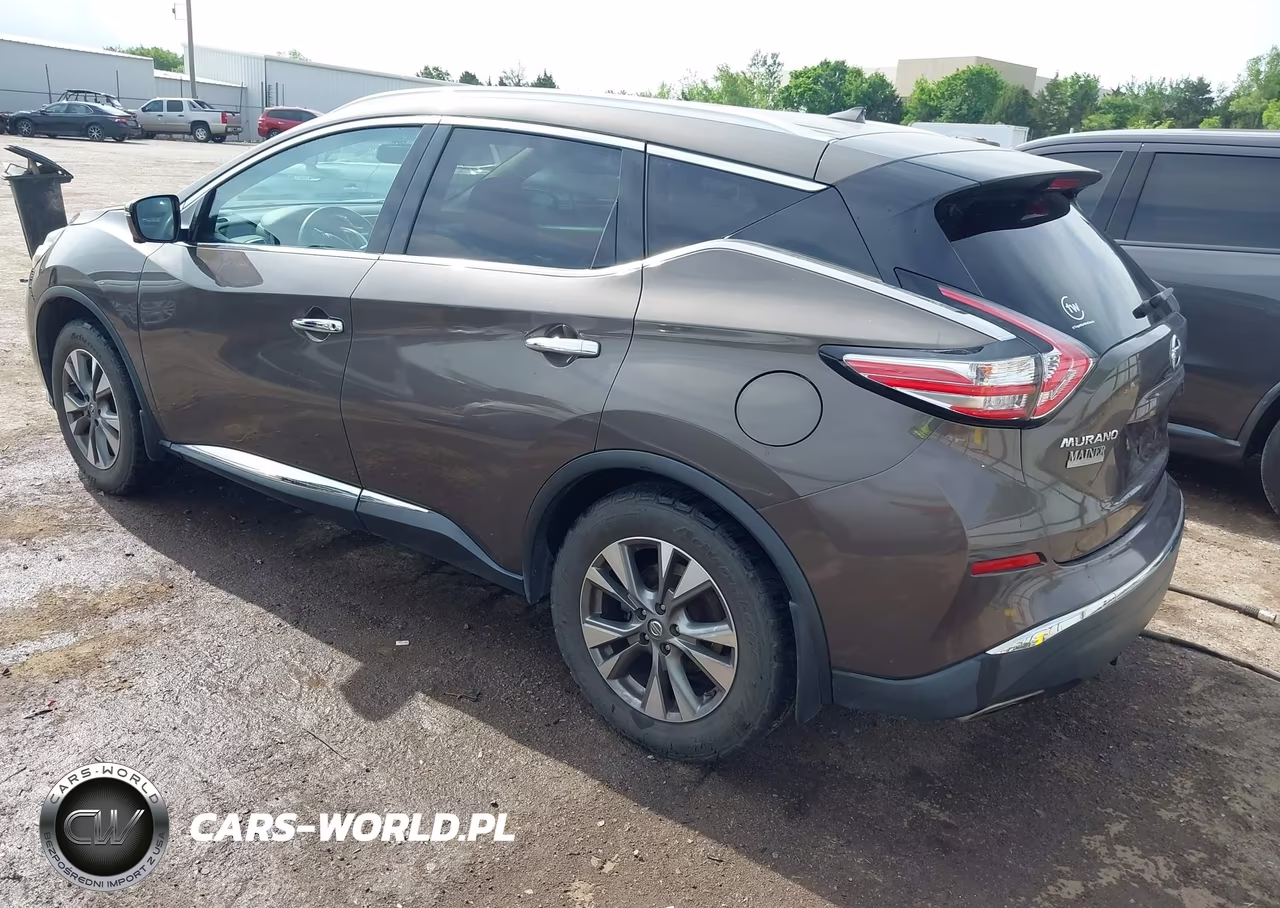 2015 Nissan Murano Sl VIN:5N1AZ2MG2FN277642 - 3