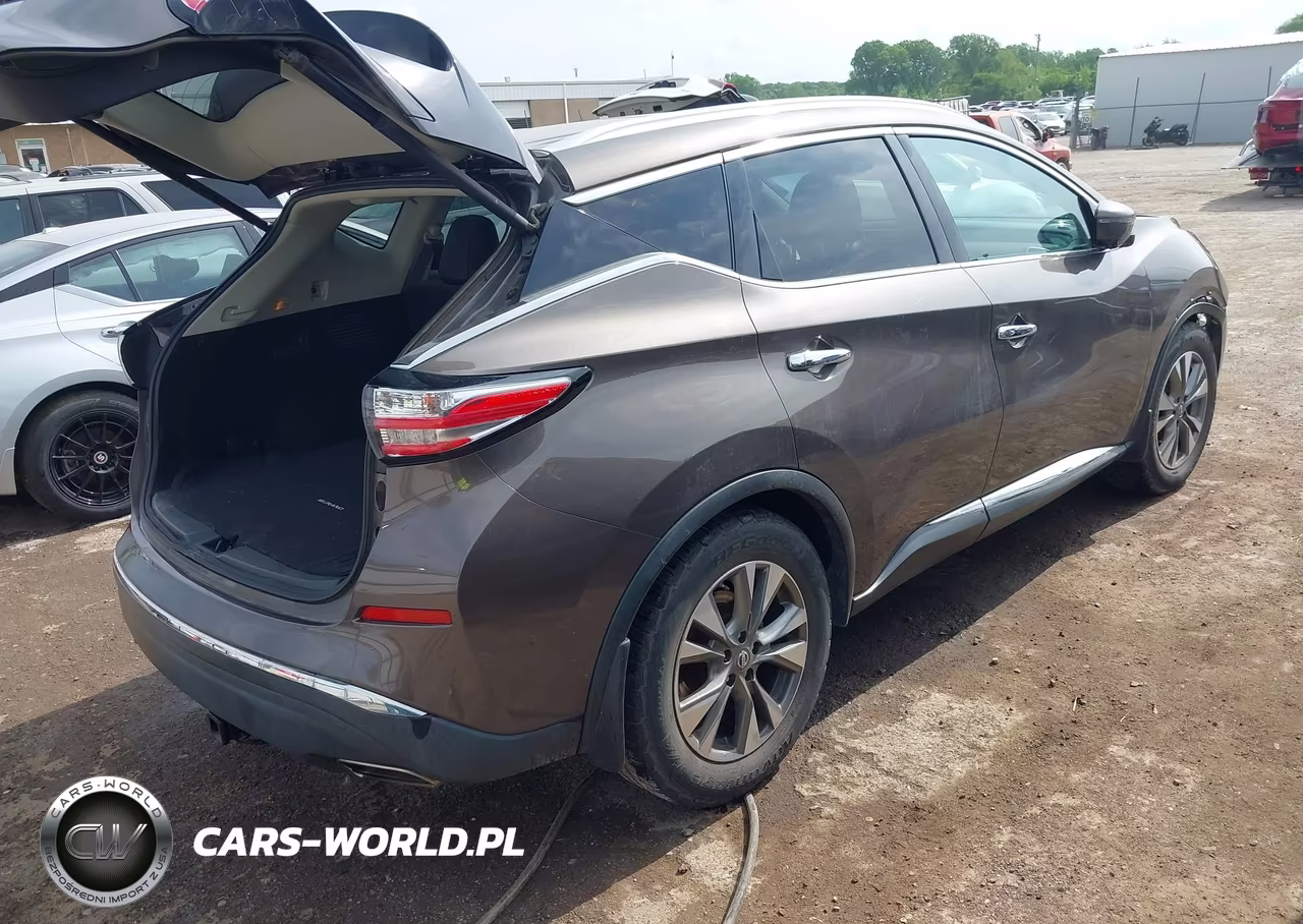 2015 Nissan Murano Sl VIN:5N1AZ2MG2FN277642 - 4