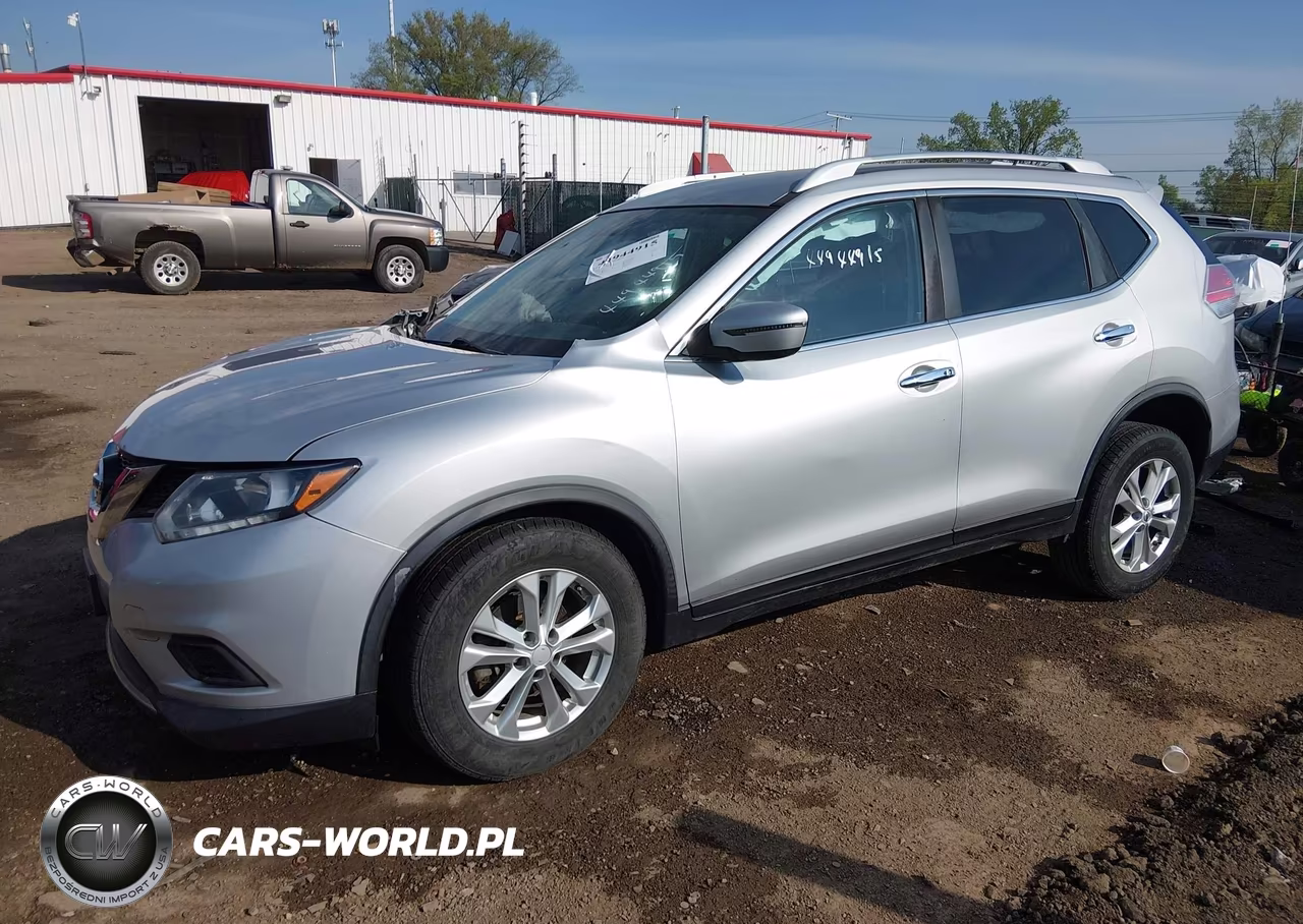 2016 Nissan Rogue S-Sl-Sv VIN:JN8AT2MV9GW138306 - 2