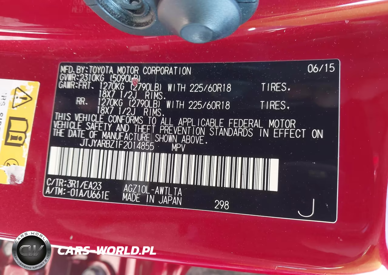 2015 Lexus Nx 200T VIN:JTJYARBZ1F2014855 - 9
