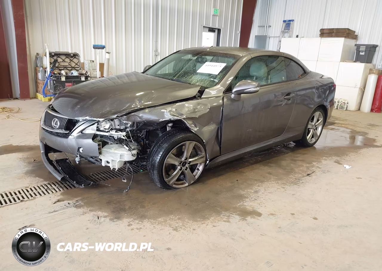 2012 Lexus Is 350C VIN:JTHFE2C23C2508796 - 2