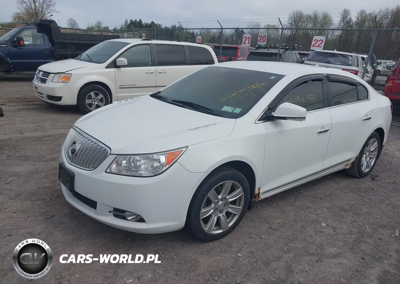 2011 Buick Lacrosse Cxl VIN:1G4GD5ED6BF399939 - 2