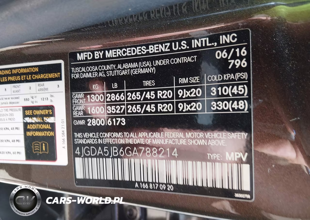 2016 Mercedes-Benz Gle 350 VIN:4JGDA5JB6GA788214 - 9