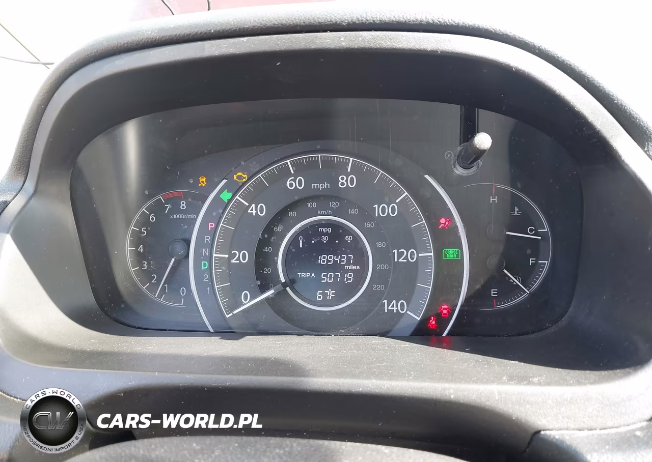 2014 Honda Cr-V Lx VIN:5J6RM4H31EL116244 - 7