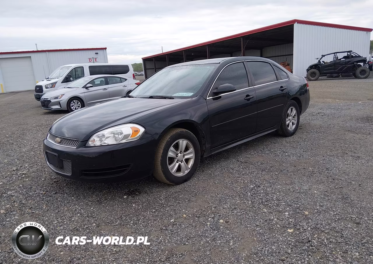 2012 Chevrolet Impala Ls VIN:2G1WF5E34C1280614 - 2