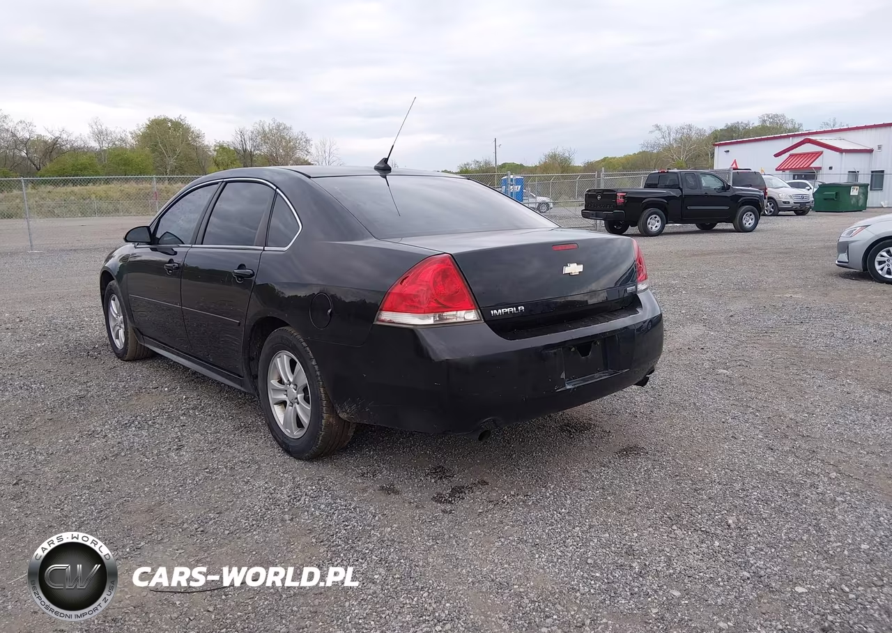 2012 Chevrolet Impala Ls VIN:2G1WF5E34C1280614 - 3