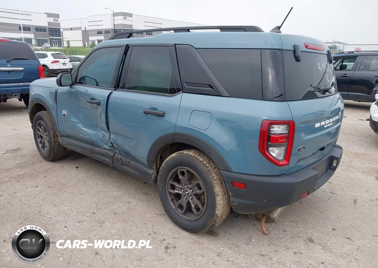 2022 Ford Bronco Sport Big Bend VIN:3FMCR9B60NRD65550 - 3