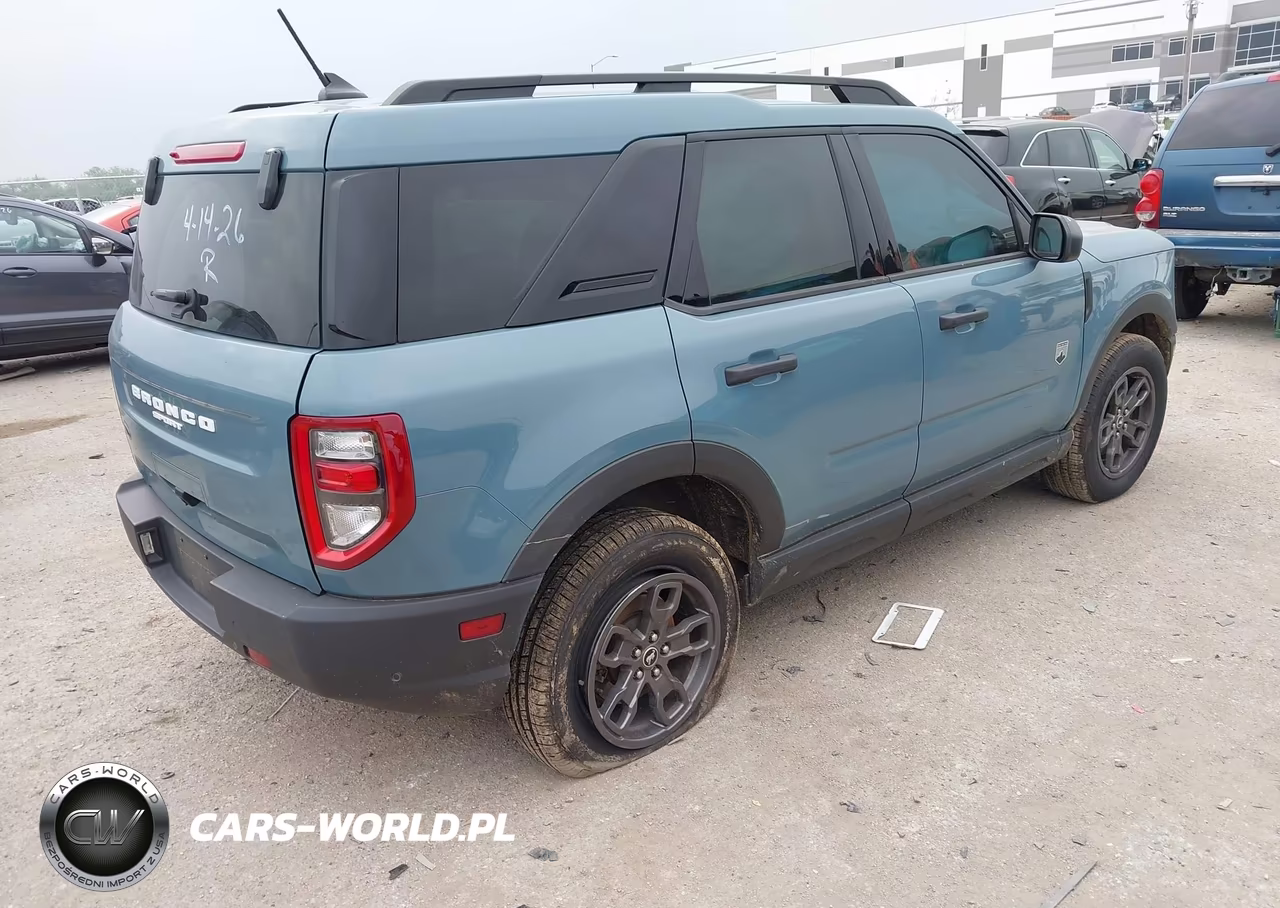 2022 Ford Bronco Sport Big Bend VIN:3FMCR9B60NRD65550 - 4