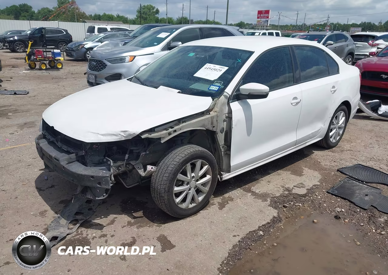 2011 Volkswagen Jetta 2.5L Se VIN:3VWDX7AJ2BM340275 - 2