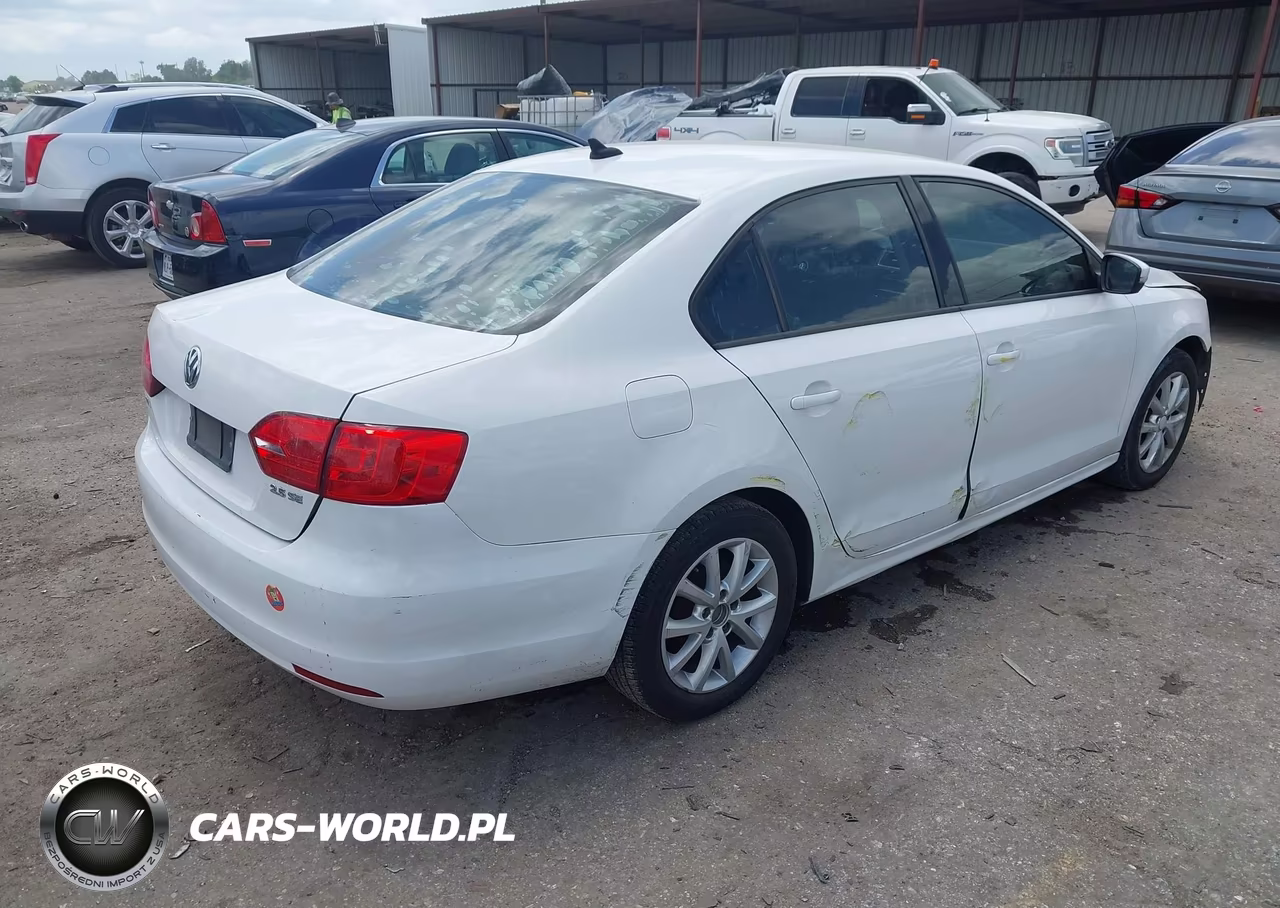 2011 Volkswagen Jetta 2.5L Se VIN:3VWDX7AJ2BM340275 - 4