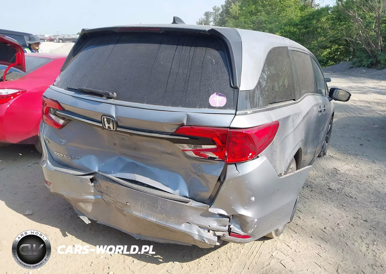 2022 Honda Odyssey Ex VIN:5FNRL6H57NB031112 - 4