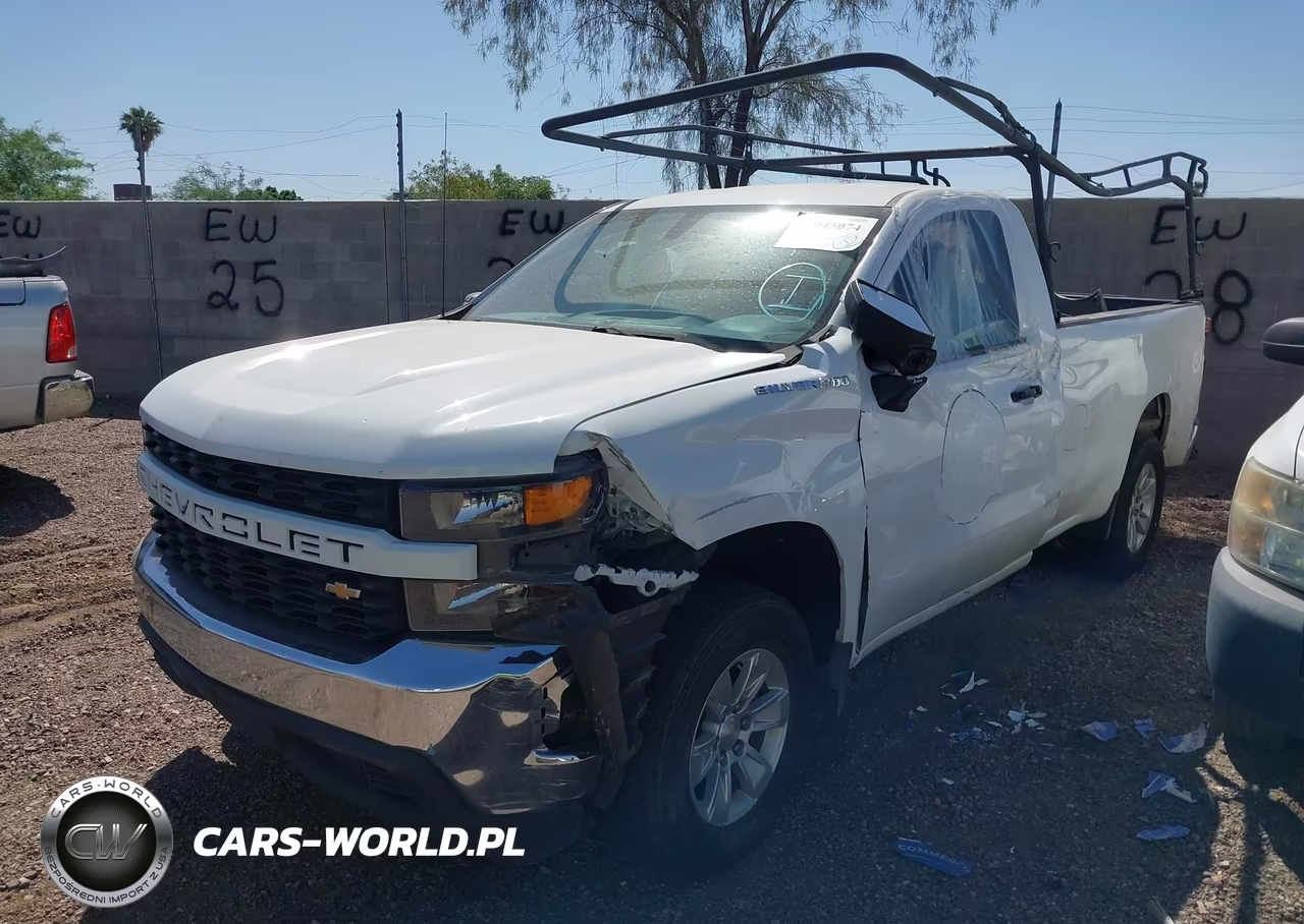 2021 Chevrolet Silverado 1500 2Wd Long Bed Wt VIN:3GCNWAEF5MG446380 - 2