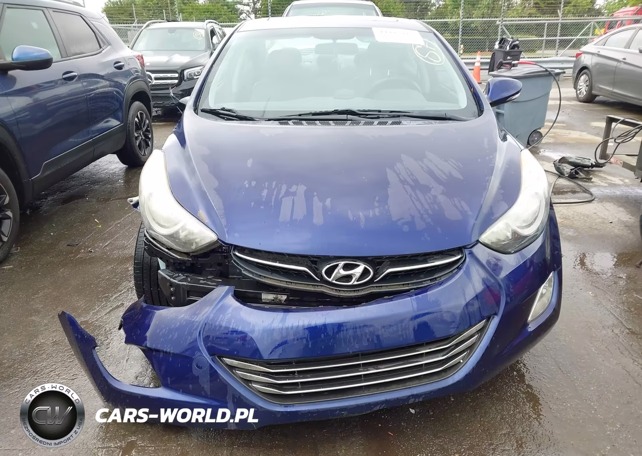 2013 Hyundai Elantra Limited VIN:5NPDH4AE6DH299935 - 12