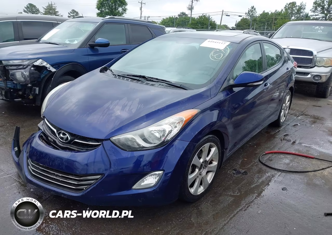 2013 Hyundai Elantra Limited VIN:5NPDH4AE6DH299935 - 2