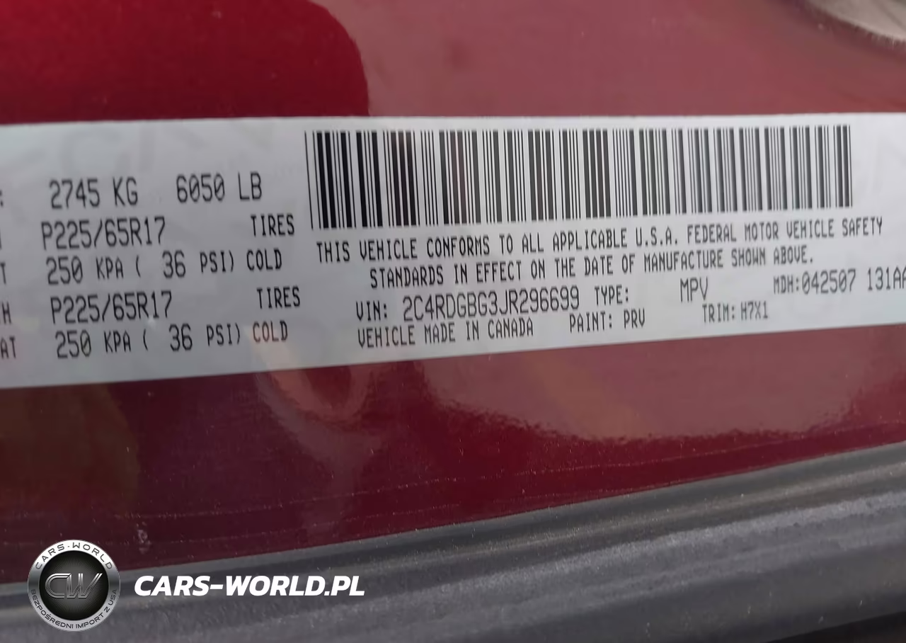 2018 Dodge Grand Caravan Se VIN:2C4RDGBG3JR296699 - 9